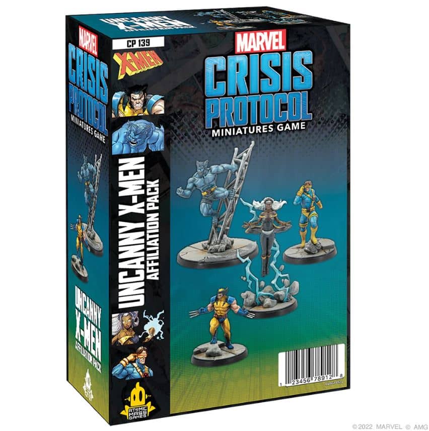 Marvel Crisis Protocol Uncanny X-Men Affiliation Pack image 0